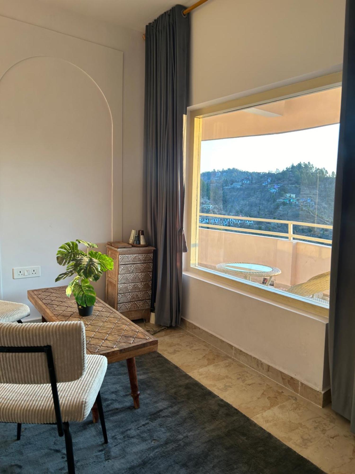 Nazaara -Thhpsociety - Mukteshwar - Witness The View From Your Bed Exterior photo